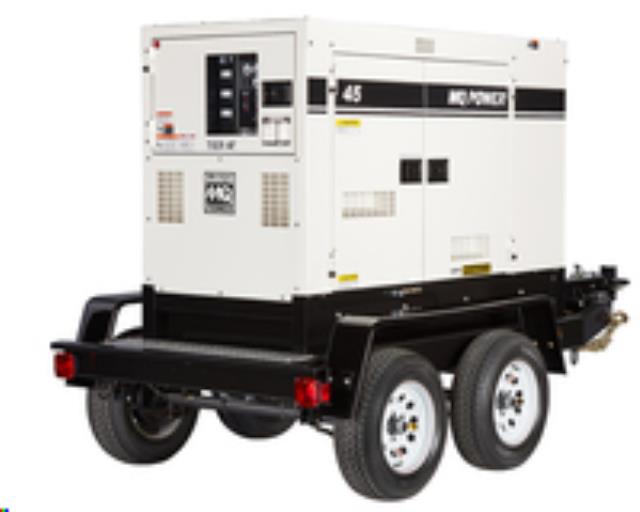 Rental store for GENERATOR 45 KVA in Los Angeles CA
