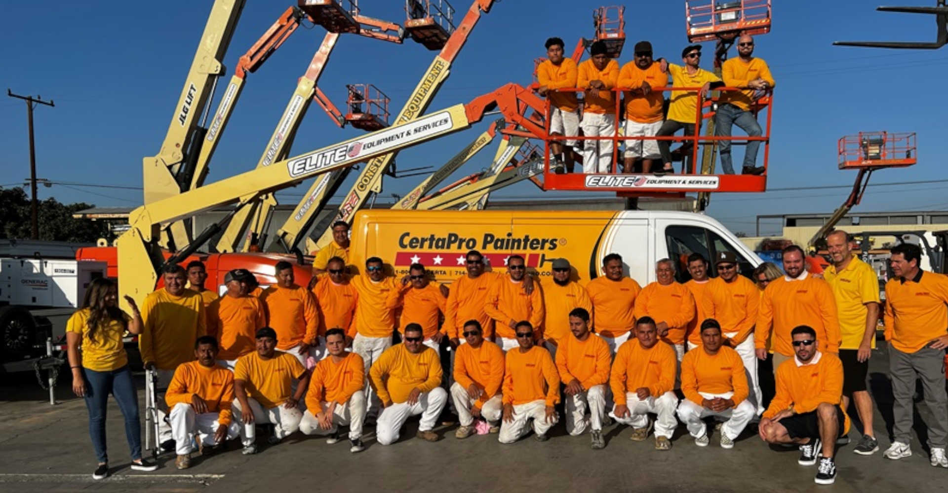 Rent Aerial Lift Equipment in Artesia, Long Beach, Anaheim, San Diego, Palm Springs California